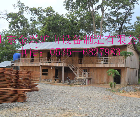 柬埔寨桔井鑫源矿业有限公司500吨金矿设备生产