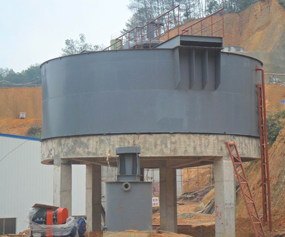 浓缩机现场安装