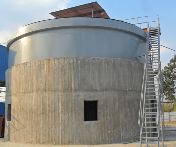 浓缩机安装好后