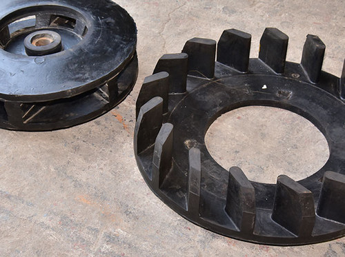 耐磨橡胶浮选机叶轮盖板规格型号齐全